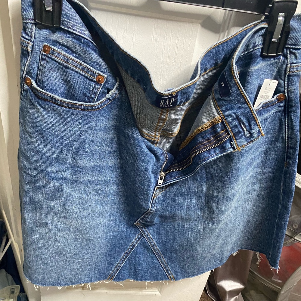 Gap jean skirt